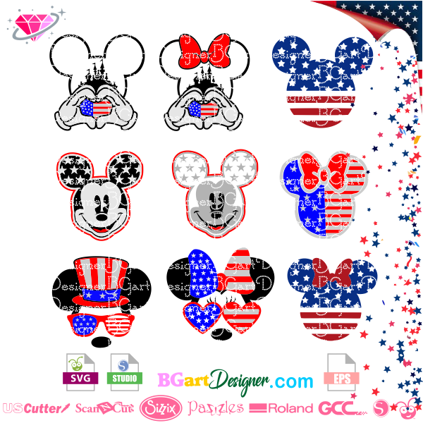Free Free 292 Disney 4Th Of July Svg SVG PNG EPS DXF File