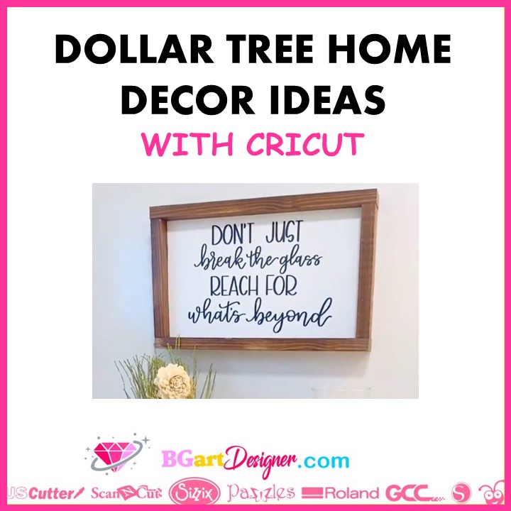 Dollar Tree Crafts  30 AMAZING Dollar Tree Blanks for Cricut Crafting! 