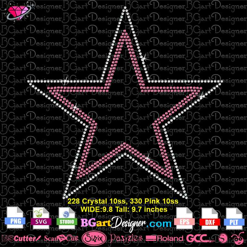 Rhinestone Template SVG Archives - Instant download Svg cut files