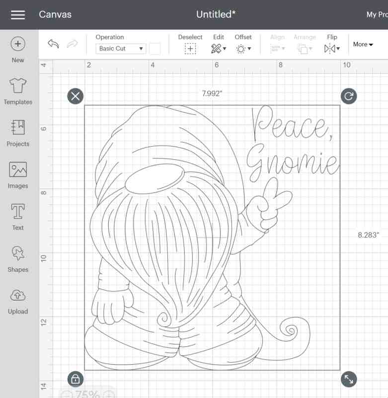 Draw and stamp sketch pen cricut