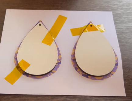 earrings sublimation specific design tips