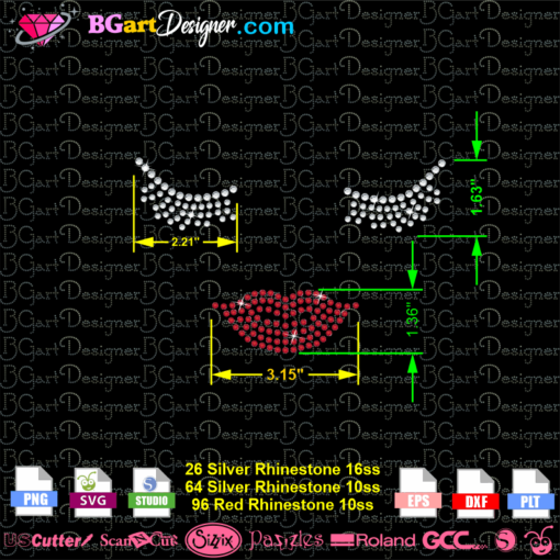 download Rhinestone face lips eyes mouth eyelashes template, rhinestone face, rhinestone svg, rhinestone svg file, rhinestone svg template, rhinestone eyes, rhinestone lips