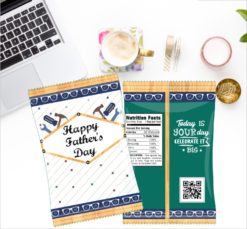 Fathers Day Chip Bag, Printable File