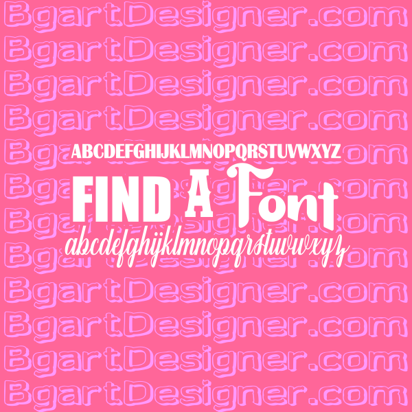 How to identify or find a font