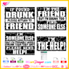 if drunk please return to friend svg cricut silhouette, found drunk svg layered, matching friend svg download