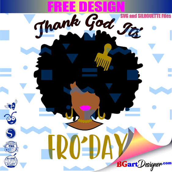 Download Afro Woman Free Svg Bgartdesigner Free Designs For Cricut SVG Cut Files