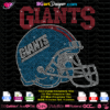 New York giants helmet rhinestone bling svg cricut silhouette download