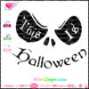 halloween jack skellington svg, vector cut files, cuttable file, cricut file, silhouette cameo, Jack Skellington SVG, sally face svg, Halloween SVG
