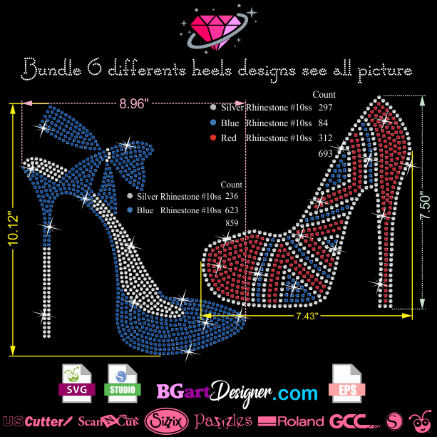 High Heels SVG Shoes Svg Sliletto Heel Svghigh Heels 