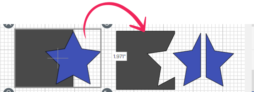 slice function cricut desing space