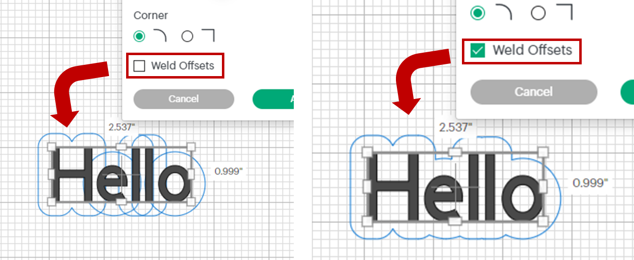 creatin an offset for SVG files