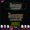 lakers champions face mask rhinestone svg cricut silhouette, lakers mask bling download, los angeles lakers rhinestone mask
