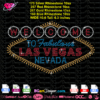 las vegas sign rhinestone svg cricut silhouette, las vegas bling transfer iron on download, Welcome To Fabulous Las Vegas Rhinestone