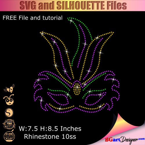 Download How To Make A Rhinestone Template For Cricut Bgartdesigner SVG, PNG, EPS, DXF File