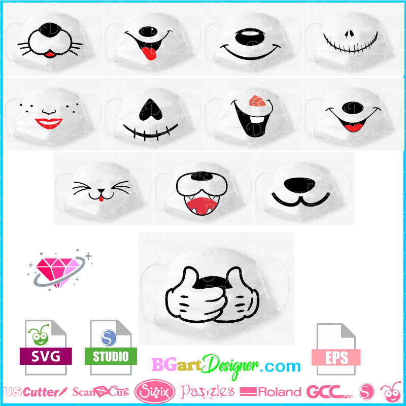 Download Download Free Face Mask Svg Cut File PNG Free SVG files ...