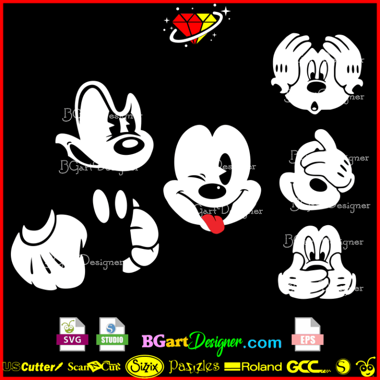 LllᐅMommy Daddy Mickey Ears   The Best Cut Files Cricut Cameo