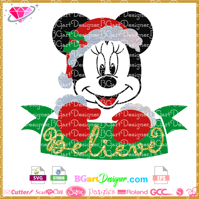 Download Llláminnie Believe Christmas Svg The Best Cut Files Cricut PSD Mockup Templates