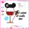 moana wine glass svg cricut silhouette, moana disney princess layered design download