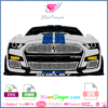 Ford Mustang Shelby – Ford Cobra – Shelby mustang - Car vector - Car svg - Shelby GT - Ford Mustang Cobra - Car Cut - Gt500 - Ford Digital