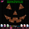 Halloween pumpkin face rhinestone svg cricut silhouette, download bling lantern jack funny cool, vector file, cuttable design