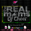 real mom cheer rhinestone svg, the real moms of cheers rhinestone template svg, vector cricut file, silhouette cameo