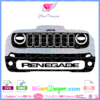 jeep life renegade svg, jeep front, all terrain svg, offroad svg cut file cricut, car jeep silhouette