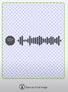 saving the song code as a cut image