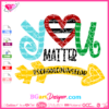 You matter #schoolcounselor svg cricut silhouette, school counselor svg vector cut file, you heart difference maker svg png sublimation, arrow heart svg