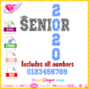 senior 2020 svg cricut, senior 2021 svg cut file, senior class of 2021 svg, graduation cap svg vector clipart