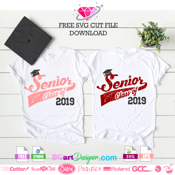 Class Of 2019 Graduation Svg Free Bgartdesigner Free Svg Cut File