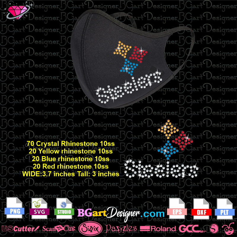 lllᐅDownload Steelers Mask Rhinestone - Digital template files