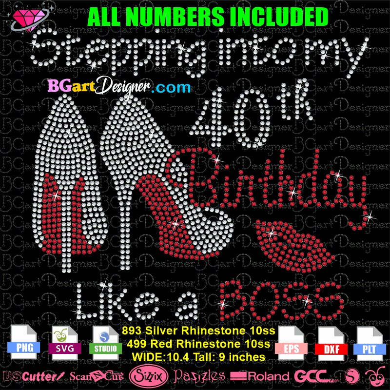 Stepping into my Birthday Like a Queen Bling Rhinestone shirt - Steppin'Out  Boutique