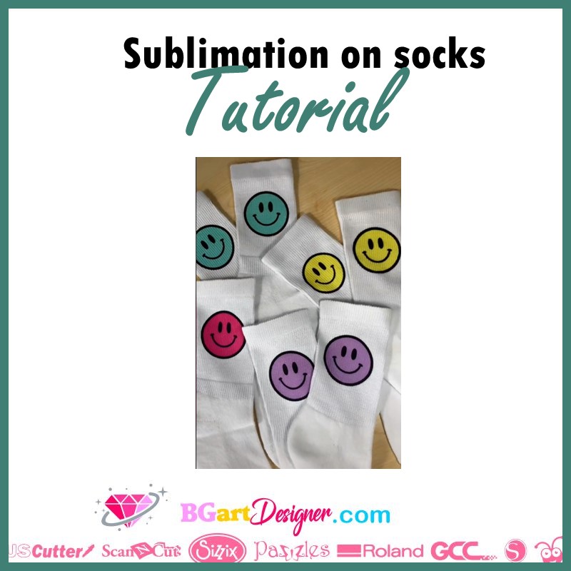Sublimation on socks tutorial