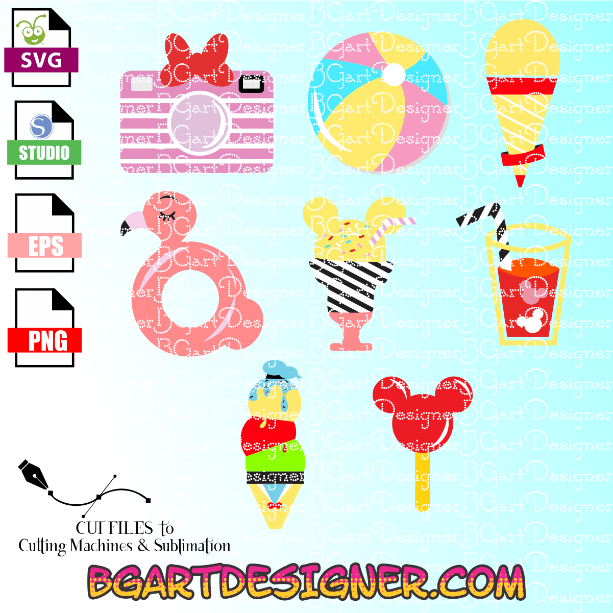Free Free Free Summer Svg Cut Files 262 SVG PNG EPS DXF File