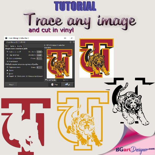 image trace inkscape