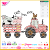 tractor farm animals oink baa moo birthday girl svg cricut silhouette, cow sheep pig svg download, mommy birthday boy svg farm, tractor watercolor sublimation