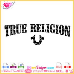 true religion logo svg cricut download, true religion symbol vector cuttable instant download file